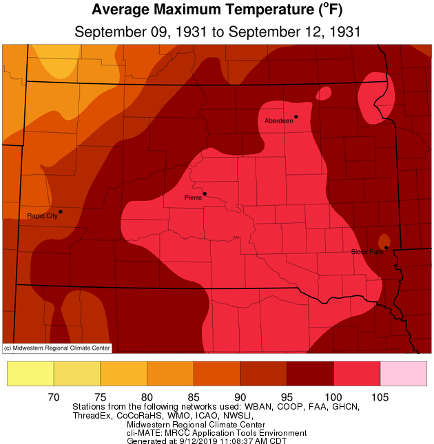 Sep 12, 1931 SD Record Heat