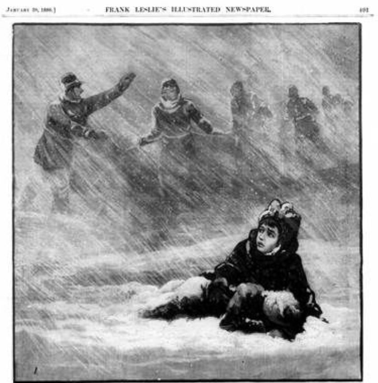 Jan 12, 1888 Childrens blizzard