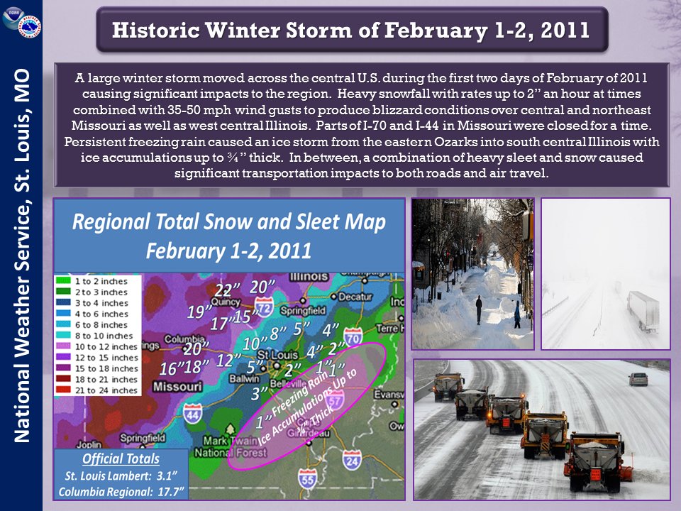 Feb 1, 2011 Snowstorm